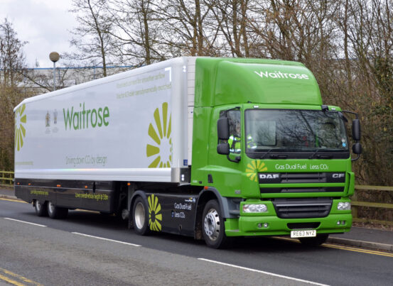 Justin Laney leads the John Lewis fleet to 50% emissions reduction